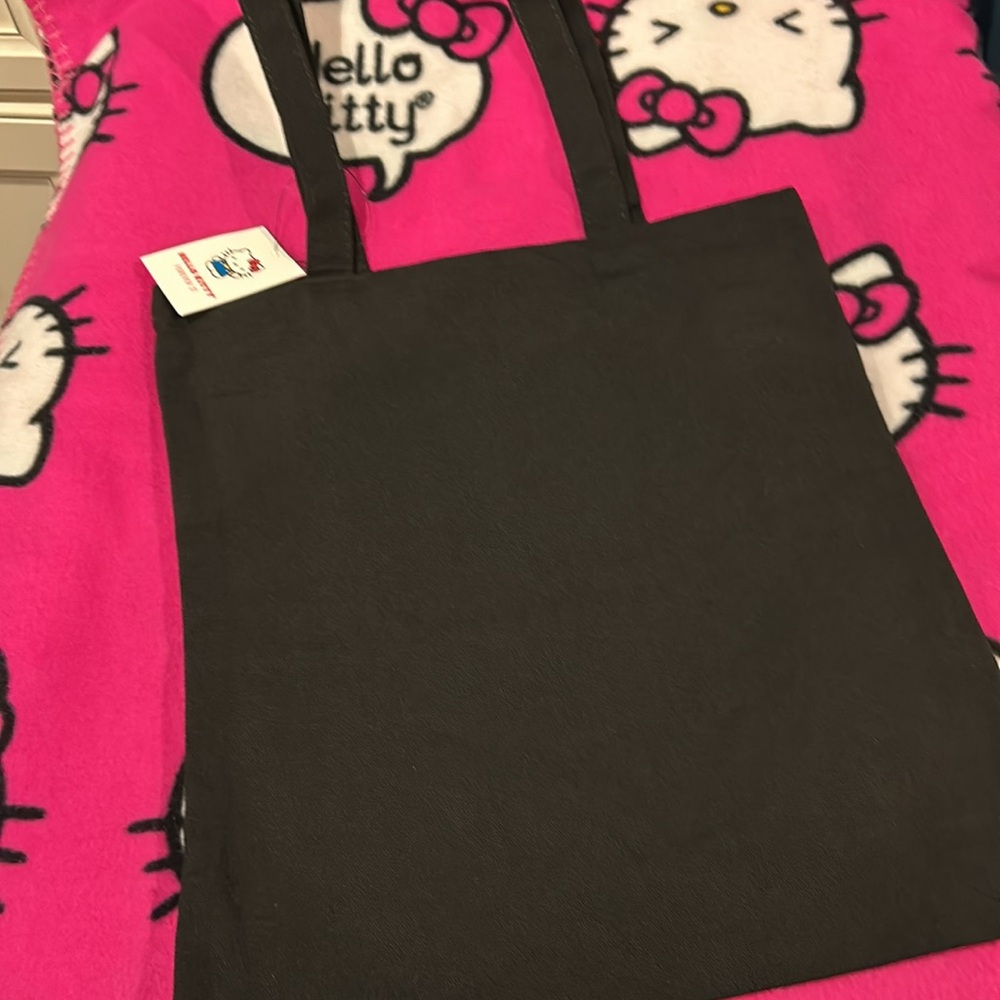 Hello Kitty Canvas Tote Bag NWT - Picture 2 of 2